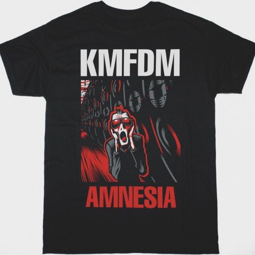 Kmfdm amnesia black shirt - amnesia,